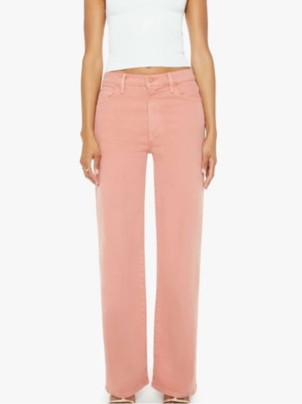 MOTHER Coral Haze Dodger Sneak Jean